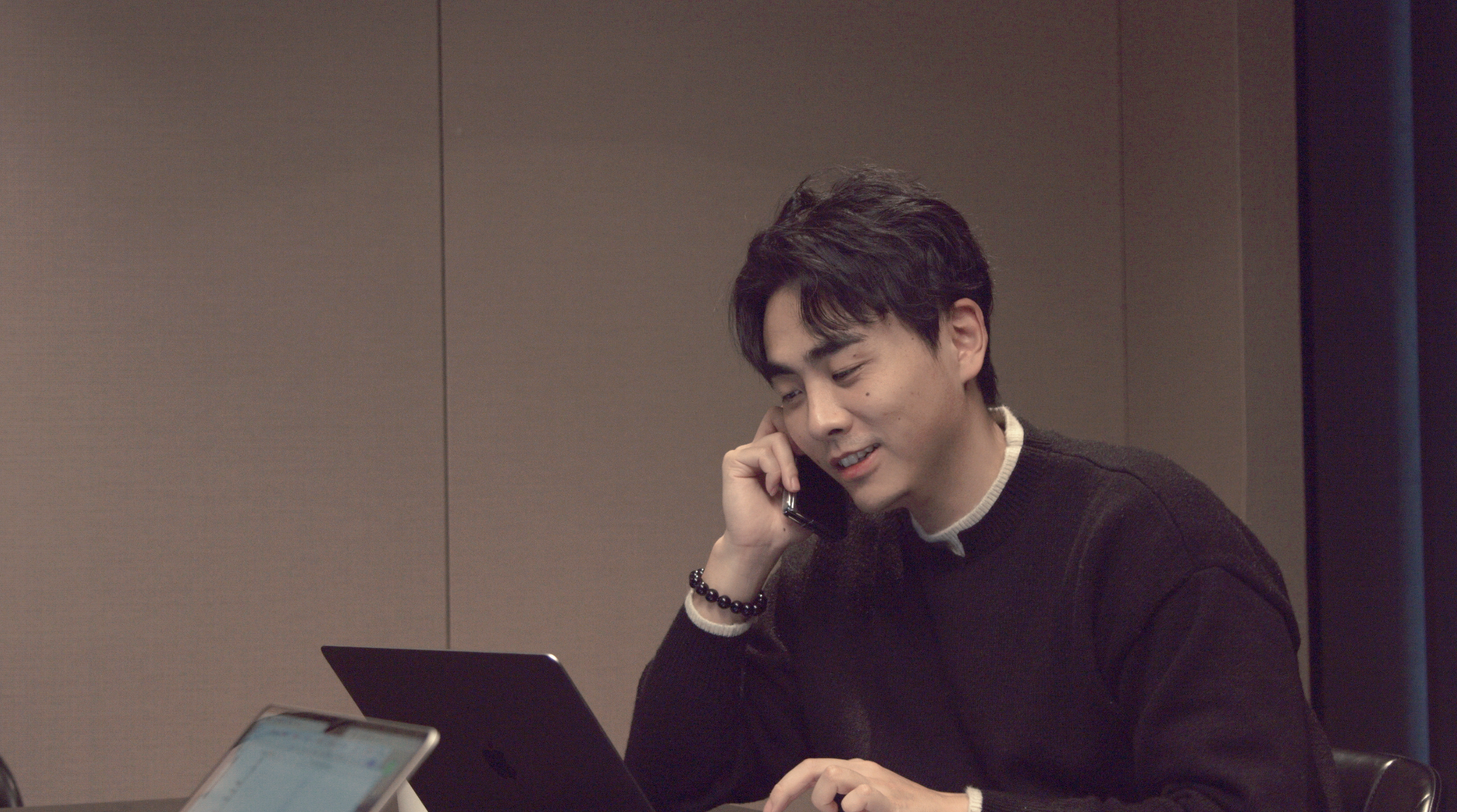 Image: Toby Wu, the Business Development Manager at Moomoo Australia. Created by Xin Wang.